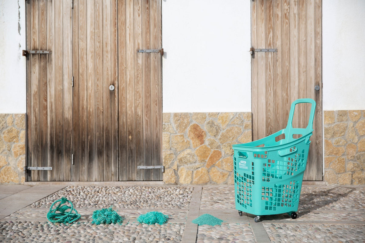 Recycled Ocean Plastic Shopping Baskets
