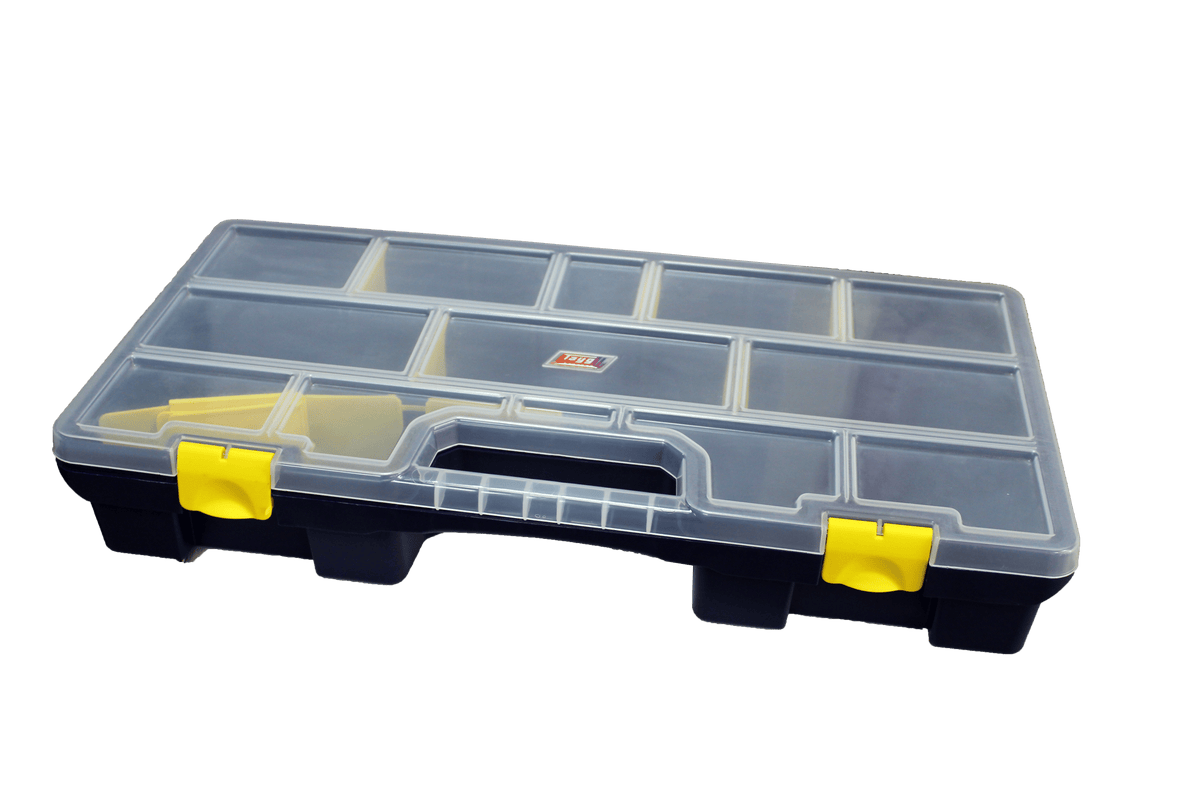 Large Organiser Case Carry Kit with Movable Dividers 49-16, TORG49, Filstorage