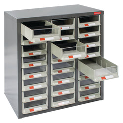 Steel Cabinet Drawer Storage Unit (6 options), 12 Drawers, Filstorage
