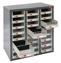 Steel Cabinet Drawer Storage Unit (6 options), 12 Drawers, Filstorage