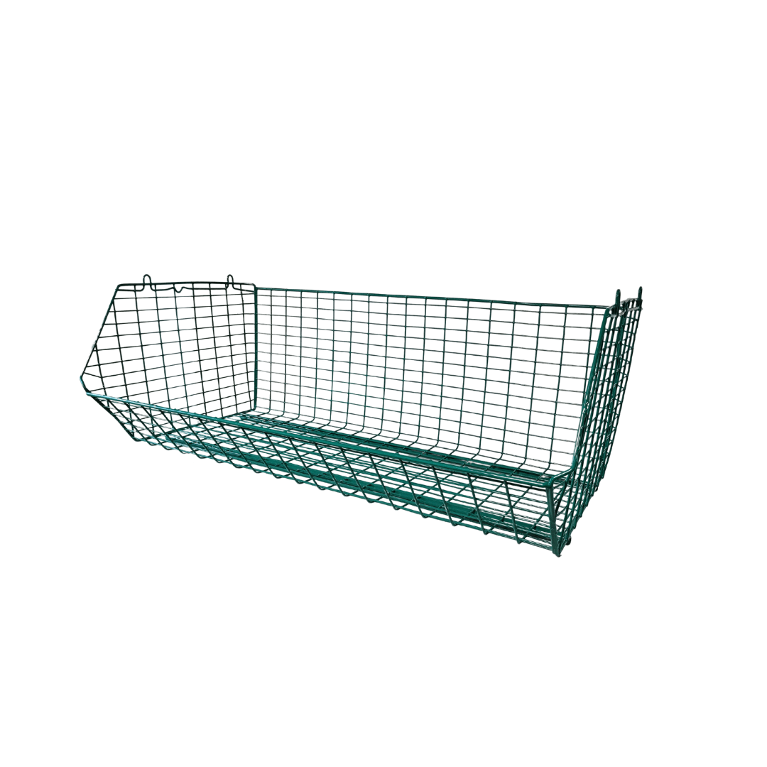 C12 (medium) Wire Storage Basket (single), C12 Wire Green / 1, Filstorage