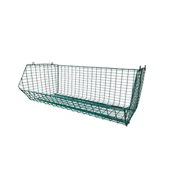 C12 (medium) Wire Storage Basket (single), C12 Wire Green / 1, Filstorage