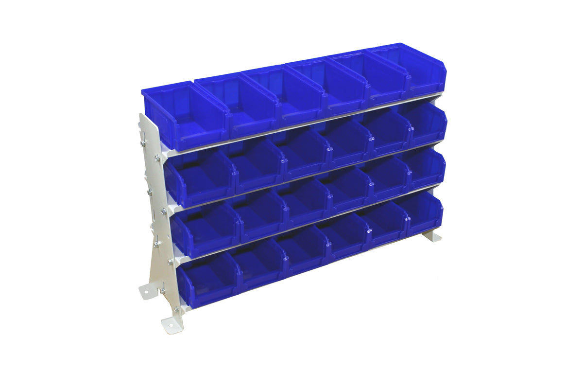 Desk Rack with Parts Storage 24 Bins (VKIT1), VKIT1, Filstorage