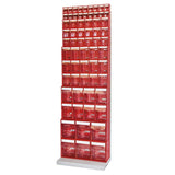 Complete Tilt Bin Stand with Base (S518) Various Sizes, Complete Tilt Bin Stand with Base (S518), Filstorage