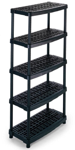 Vented Recycled Plastic Shelving 70kg 5 Level 1885mm H x 930mm W x 455mm D, 1836/5, Filstorage