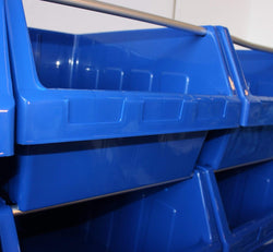 Container Stacking Storage Pick Wall - 15 Supra Bins, 15 x FBSUPRA 8, Filstorage