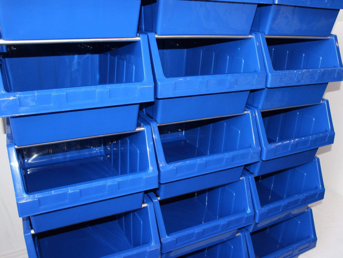 Container Stacking Storage Pick Wall - 15 Supra Bins, 15 x FBSUPRA 8, Filstorage
