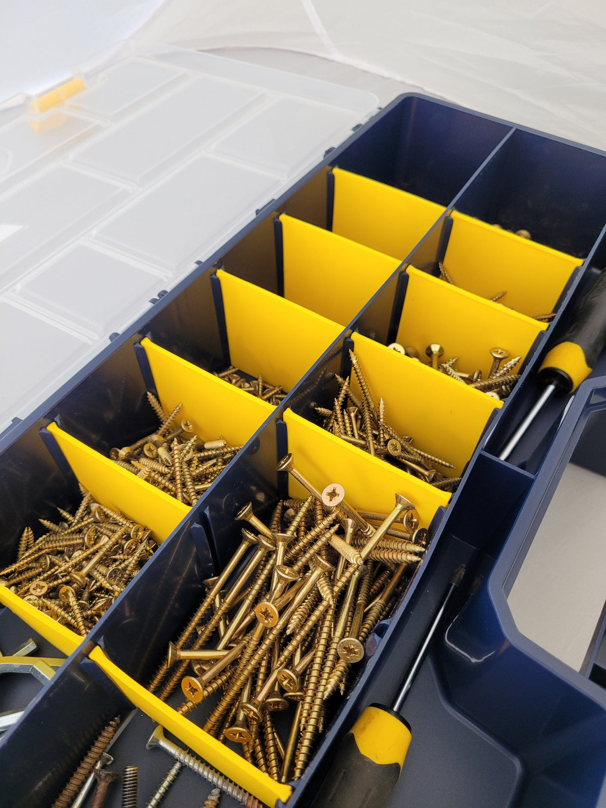 Large Organiser Case Carry Kit with Movable Dividers 49-16, TORG49, Filstorage