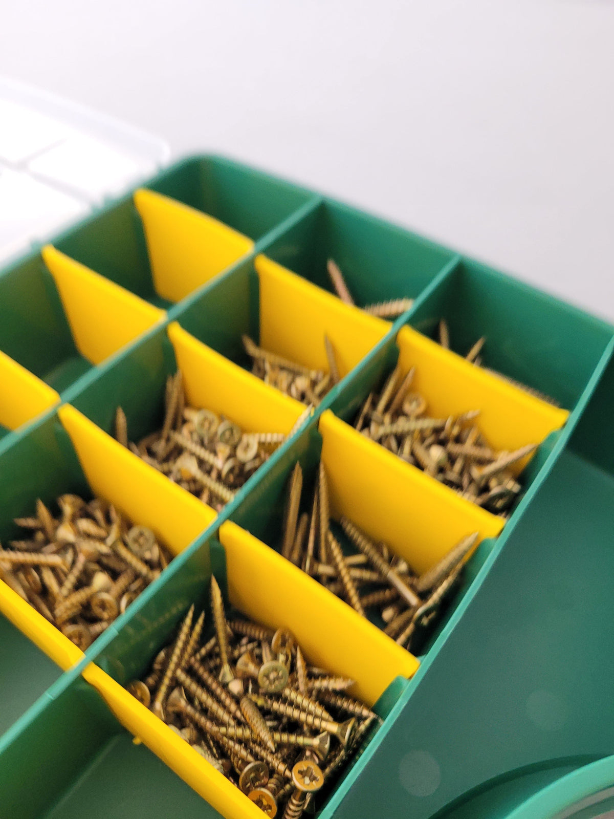 Small Parts Organiser Case Carry Kit with Movable Dividers 22-26, TORG22, Filstorage