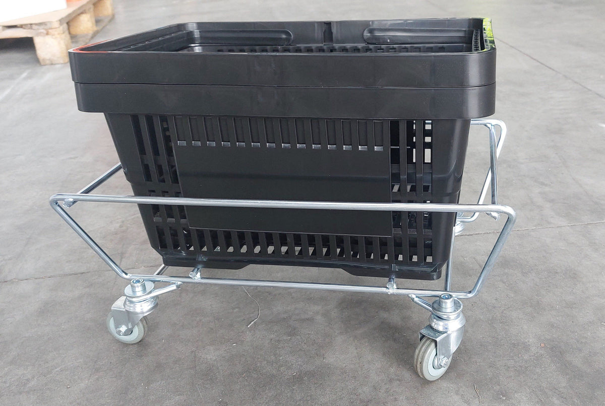 Universal Shopping Basket Plinth, Wire Shopping Basket Plinth, Filstorage