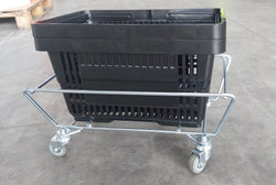 Universal Shopping Basket Plinth, Wire Shopping Basket Plinth, Filstorage