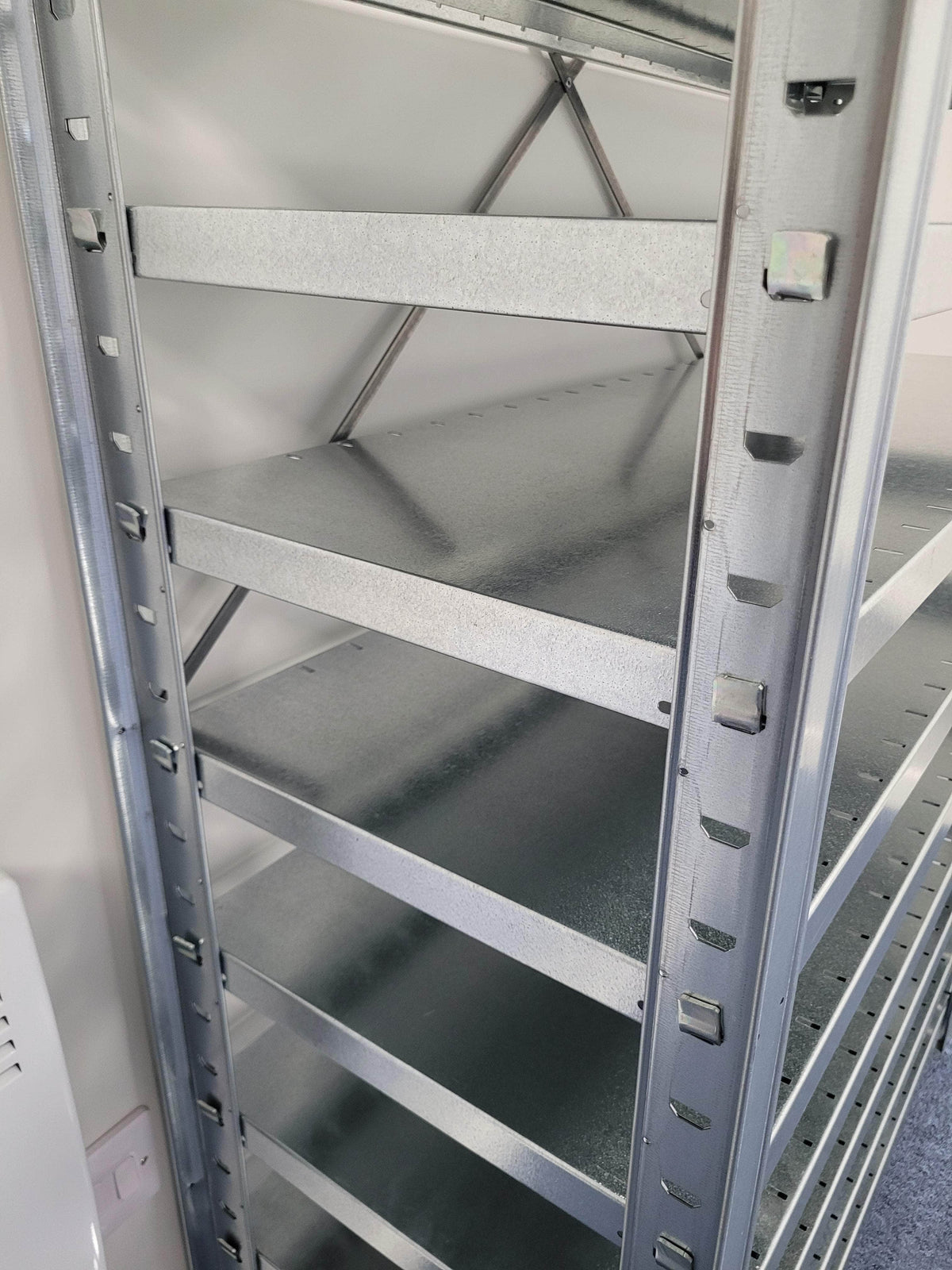 Stemo Picking Shelving Unit with Plastic Shelf Bins 1790mm H x 1000mm W x 400mm D, 44 x 4024 Shelf Bins, Filstorage
