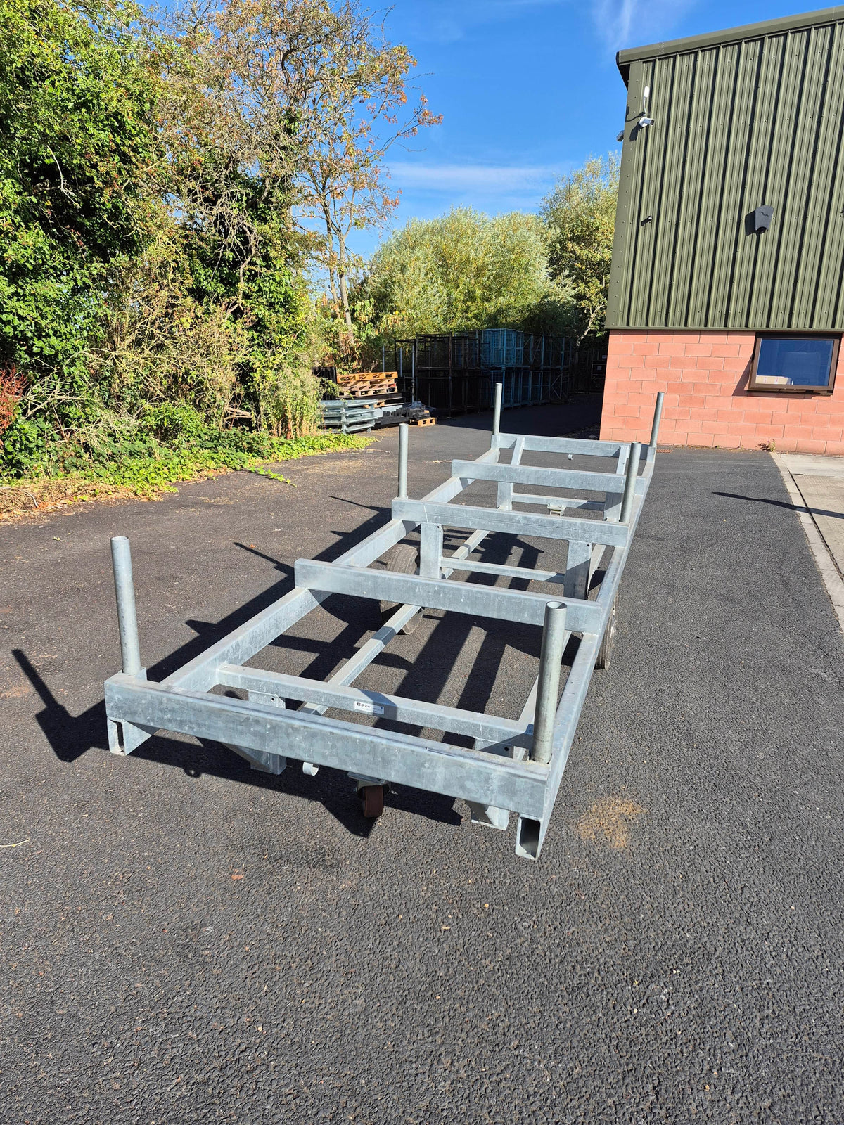 Timber Trolley front view in situ