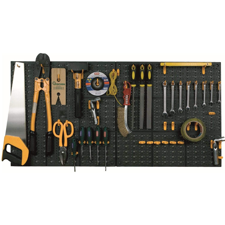 Wall Mounted Tool Storage Board Panel Organiser Pegboard, Default Title, Filstorage