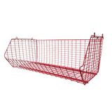 C12 (medium) Wire Storage Basket (single), C12 Wire Red / 1, Filstorage
