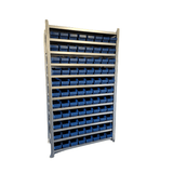 Stemo Picking Shelving Unit with Plastic Shelf Bins 1790mm H x 1000mm W x 400mm D, 88 x 4012 Shelf Bins, Filstorage
