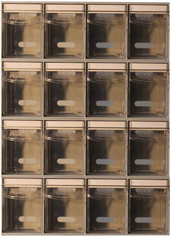 Complete Van Storage Tilt Bin Kit (16 compartments), Tilt Bin Van Kit 16 compartments, Filstorage