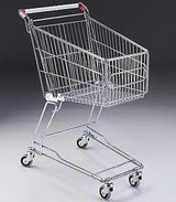 Shopping Trolley 60Ltr (set of 10), Red Handles, Filstorage