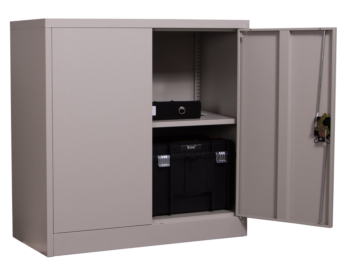Lockable Steel Metal Multi-Purpose Cupboards (fully assembled), Half Height (900mm high), Filstorage