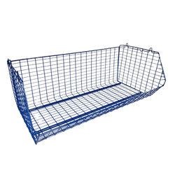 C12 (medium) Wire Storage Basket (single), C12 Wire Blue / 1, Filstorage
