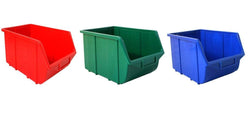 Stackable Storage Parts Bins (114) - Large, Blue / 1, Filstorage