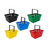 Single Handle Shopping Basket 22L (5 Colours)