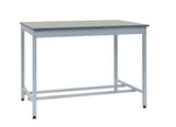 Square Tube Workbench 840mm H, 1200mm / Laminate, Filstorage