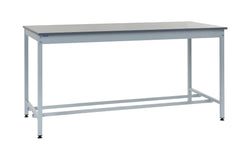 Square Tube Workbench 840mm H, 1800mm / Laminate, Filstorage
