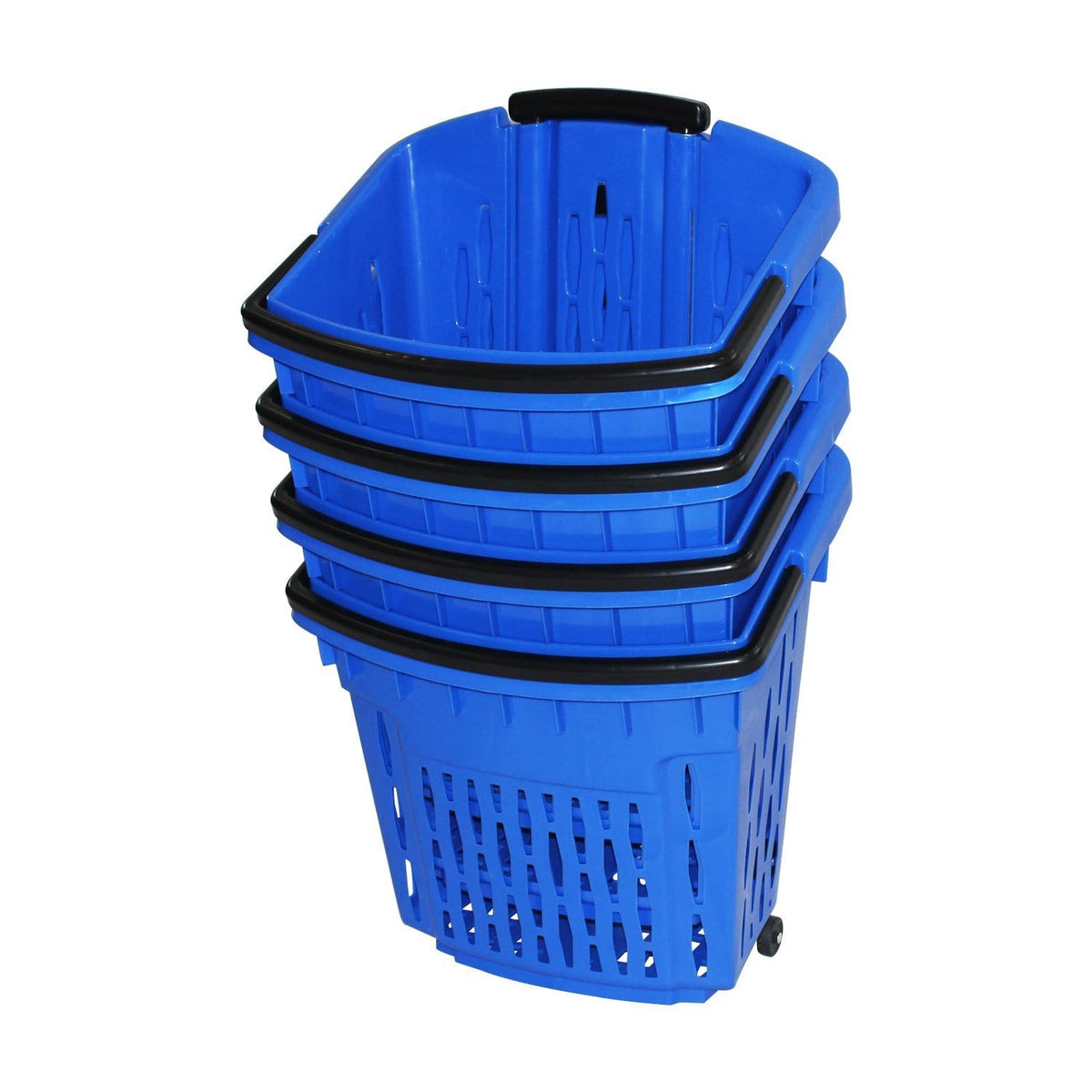 Large Trolley Basket (38L), B38/B Blue Trolley Basket, Filstorage