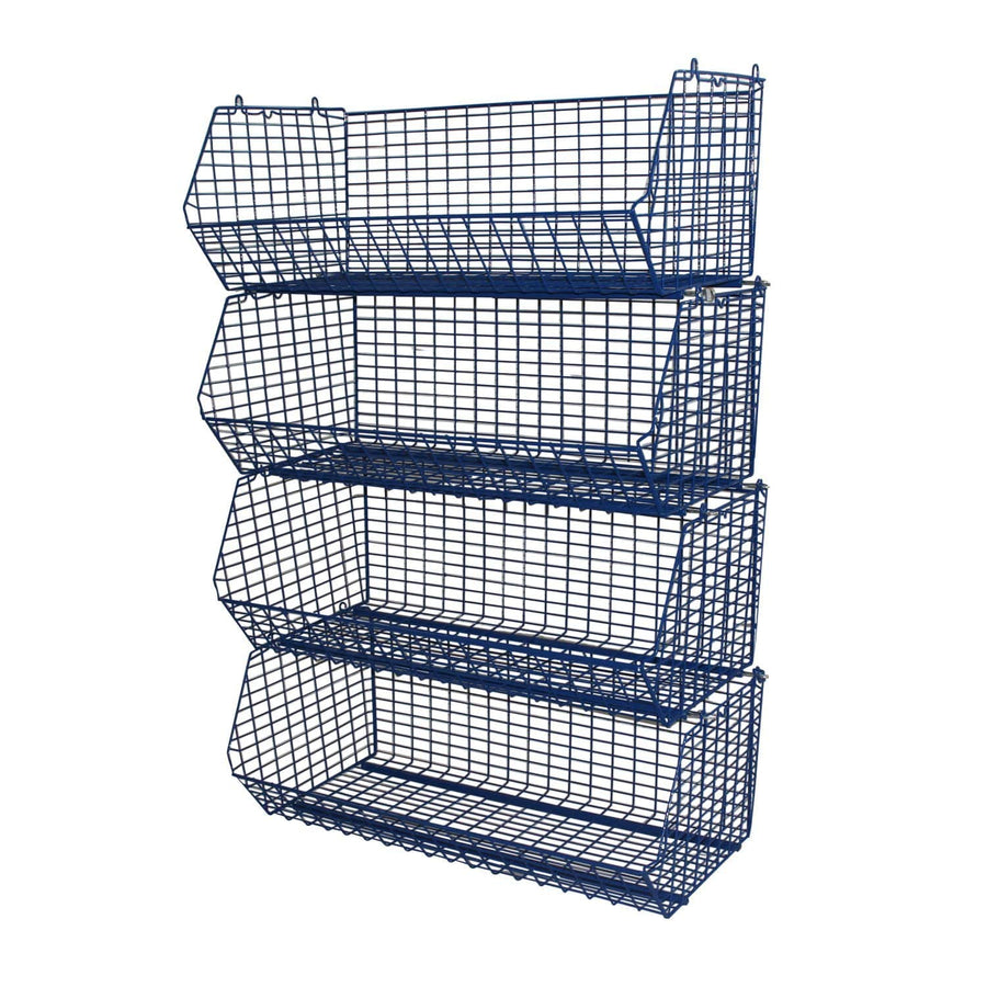 C2DS (large) Wire Storage Basket (single), C2DS Wire Green / 1, Filstorage