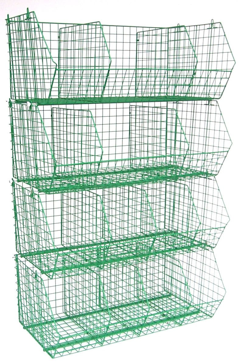 C4 (extra-large) Unit Complete 3 Baskets & Dividers, RED C4 Unit 3 Baskets, Filstorage