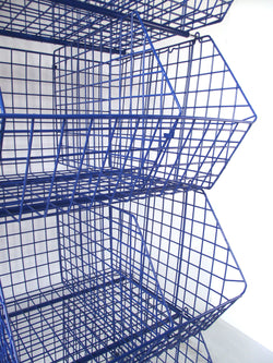 C4 (extra-large) Unit Complete 3 Baskets & Dividers, RED C4 Unit 3 Baskets, Filstorage