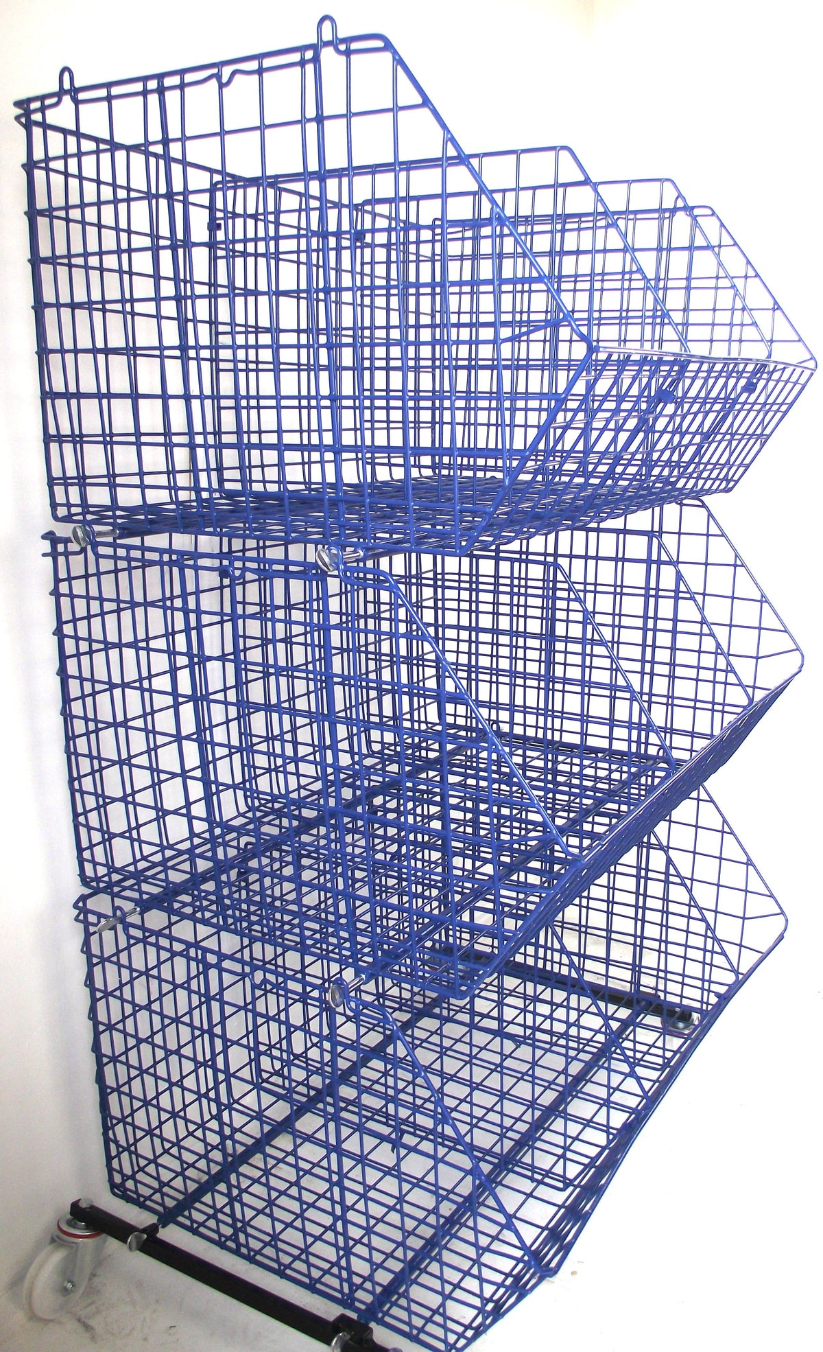 C4 Mobile (extra-large) Unit Complete (3 Baskets), RED C4 Mobile Unit 3 Baskets, Filstorage