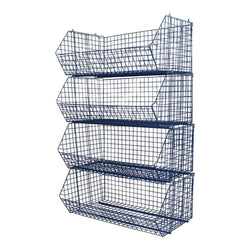 C4 (extra-large) Unit Complete 3 Baskets & Dividers, RED C4 Unit 3 Baskets, Filstorage