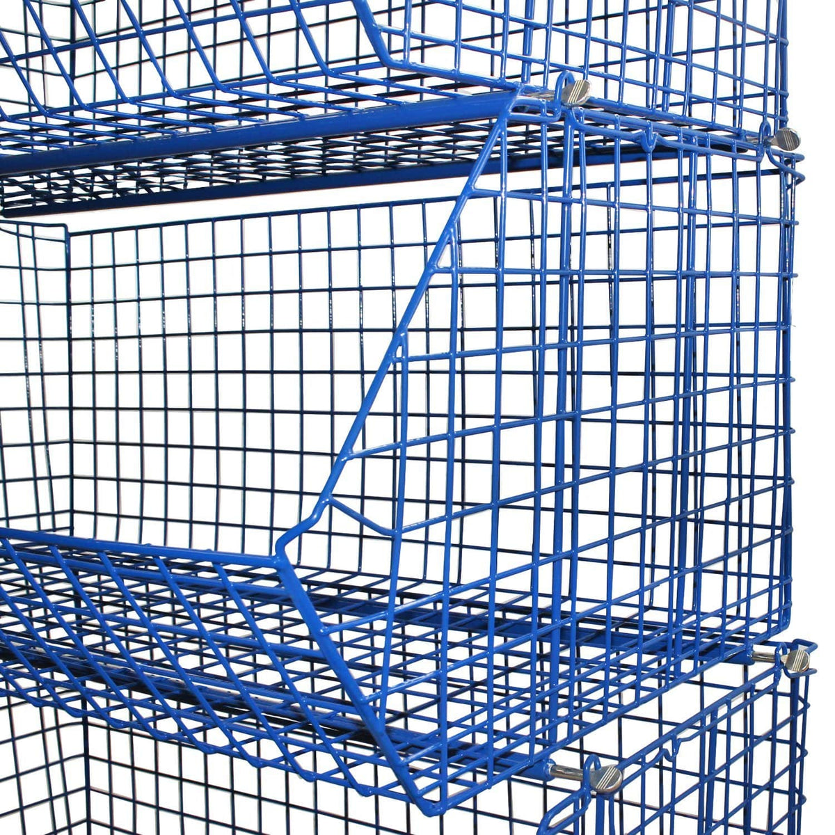C4 (extra-large) Wire Storage Basket (single) 1220x680x480mm, C4 Wire Blue / 1, Filstorage