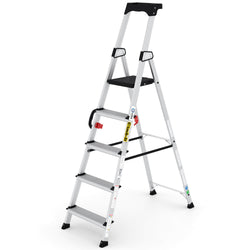 Professional Aluminium Stepladders with Carry Handle (3-7 tread), 3 Treads, Filstorage