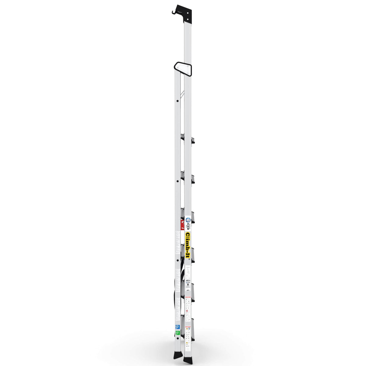 Professional Aluminium Stepladders with Carry Handle (3-7 tread), 3 Treads, Filstorage