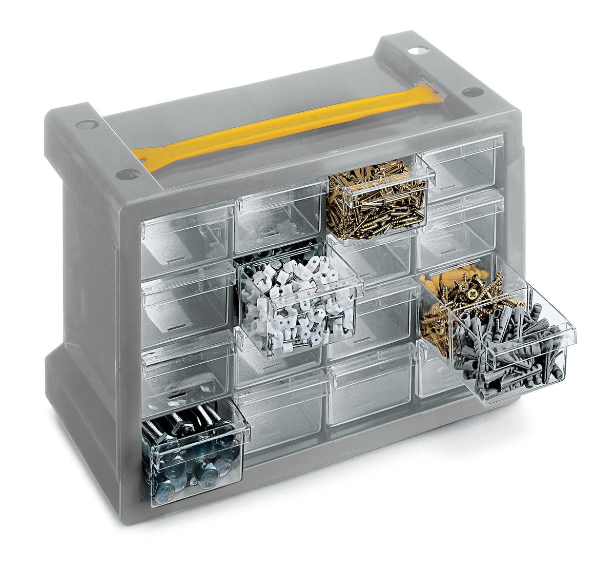 Poker 16 Compartment Storage Cabinet Organiser, Poker16, Filstorage