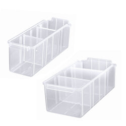 Clear Panda Shelf Storage Bin (2 Sizes), 403 (415x150x110), Filstorage