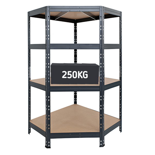Heavy Duty 360 Garage Shelving Unit – 360kg Per Shelf (Boltless Assembly)