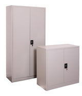 Lockable Steel Metal Multi-Purpose Cupboards (fully assembled), Half Height (900mm high), Filstorage