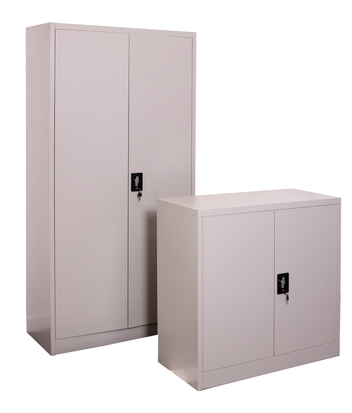Lockable Steel Metal Multi-Purpose Cupboards (fully assembled), Half Height (900mm high), Filstorage