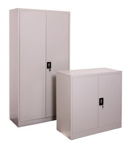 Lockable Steel Metal Multi-Purpose Cupboards (fully assembled), Half Height (900mm high), Filstorage