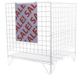 Wire Dump Bin Basket Square (24 inch), 24" Square Dump Bin (WPC) / 1, Filstorage