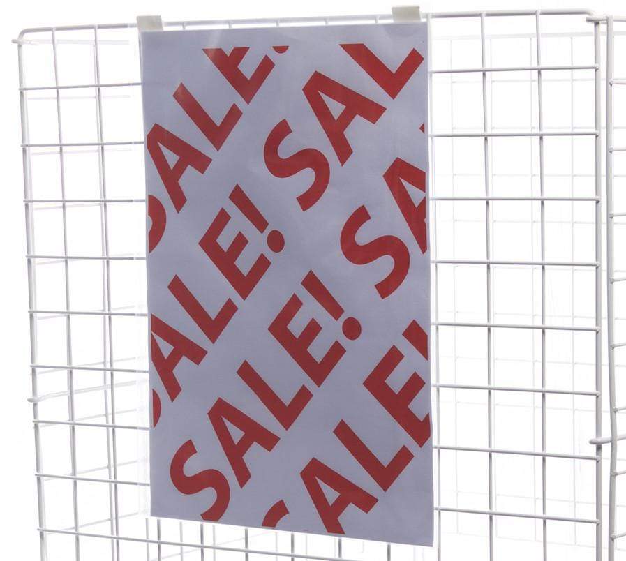 Clip On Sign For Dump Bin (A3/A4), A4 Size, Filstorage