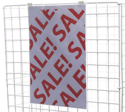 Clip On Sign For Dump Bin (A3/A4), A4 Size, Filstorage