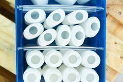 Stemo Open Front Plastic Parts Shelf Bins 300mm Long Range, 90mm / 1 Bin, Filstorage