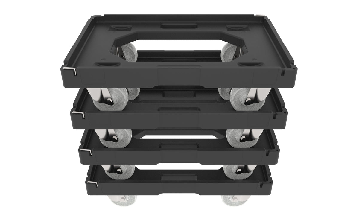 Loadhog Trolley Dolly Platform 64 - 300, Black lid/Black Body / 1, Filstorage
