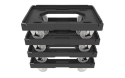 Loadhog Trolley Dolly Platform 64 - 300, Black lid/Black Body / 1, Filstorage
