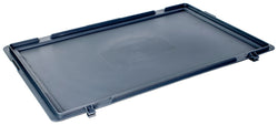 Grey Euro Stacking Containers Hinged Lids (10 Pack), EURO CONT 400x300MM- PK 10, Filstorage